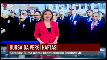 Bursa'da vergi haftası