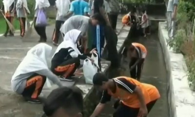 Aksi Bersih Lingkungan Ala MTsN 4 Bantul