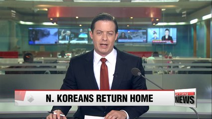 North Korea's high-level delegation returns home on Tuesday