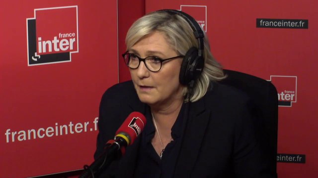 Marine Le Pen : Je n'entends pas rester accrochée à mon siège jusqu'à je ne sais quel âge vénérable