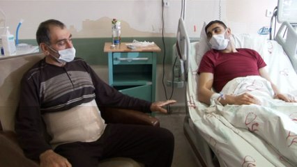 Babasından yapılan böbrek nakli ile hayata tutundu
