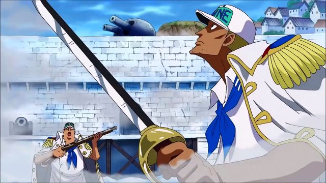 Luffy & Company Arrive at Marineford English Dubbed