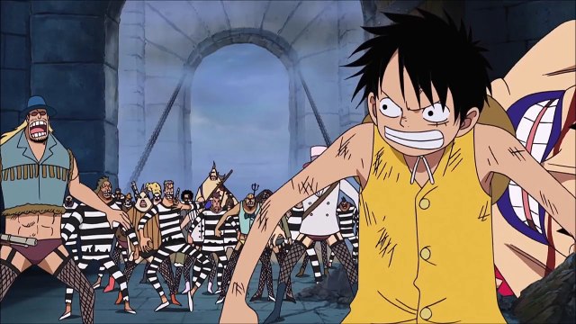 Luffy & Company Escape Impel Down English Dubbed