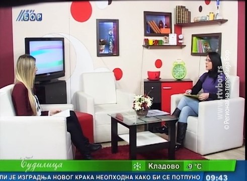 Budilica gostovanje (Milena Stanojković), 27. februar 2018. (RTV Bor)