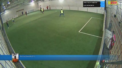 But de Daouda (0-1) -  PRO TECH HABITAT Vs LES BONOBOS - 26/02/18 19:00 - LIGUE 1