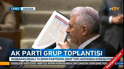 Başbakan Yıldırım o iddiaya elindeki belgelerle yanıt verdi