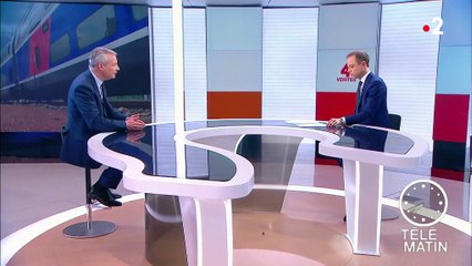Les 4 Vérités - SNCF : Bruno Le Maire nie tout bras de fer ou passage en force