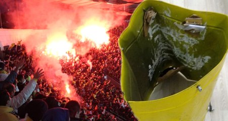 Taraftarlar, Stada Meşaleleri Davulun İçine Gizleyerek Sokmuş