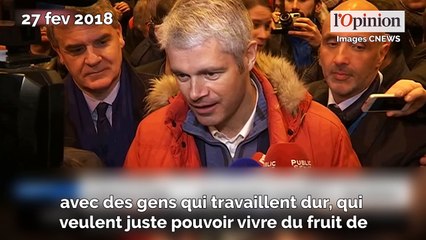 Salon de l’agriculture: Laurent Wauquiez tacle Emmanuel Macron