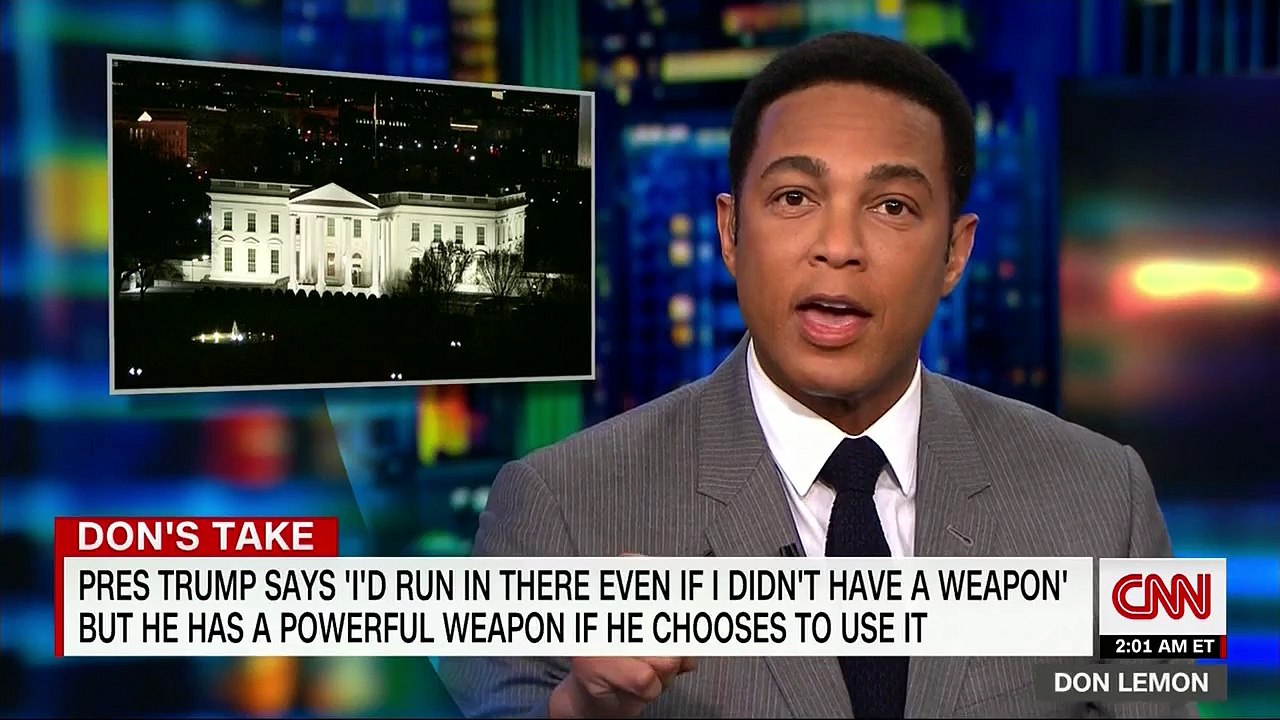 Don lambasts Trump for comparing students 'being under fire' to 'to missing a putt': 'Are you taking their lives seriously?'