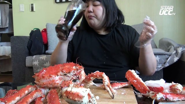 킹크랩 박살내기!!!! (King Crab eating) - Yang Soobin (양수빈)