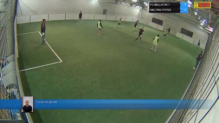 Faute de gerald - FC BELLATOR 1  Vs MELTING POTES - 26/02/18 20:00 - LIGUE 2 - Poitiers Game Parc