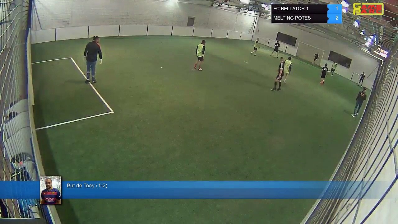 But de Tony (1-2) - FC BELLATOR 1  Vs MELTING POTES - 26/02/18 20:00 - LIGUE 2 - Poitiers Game Parc