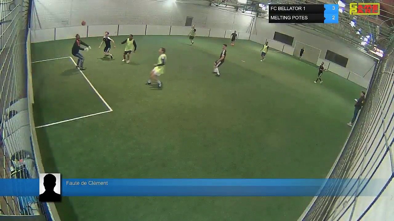 Faute de Clément - FC BELLATOR 1  Vs MELTING POTES - 26/02/18 20:00 - LIGUE 2 - Poitiers Game Parc
