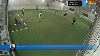 But de Tony (4-3) - FC BELLATOR 1  Vs MELTING POTES - 26/02/18 20:00 - LIGUE 2 - Poitiers Game Parc