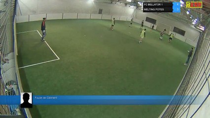 Faute de Clément - FC BELLATOR 1  Vs MELTING POTES - 26/02/18 20:00 - LIGUE 2 - Poitiers Game Parc