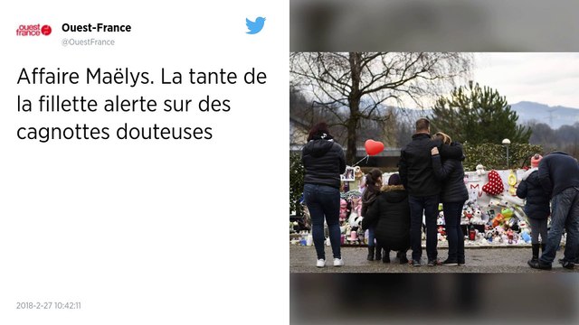 Affaire Maëlys. La tante de la fillette alerte sur des cagnottes douteuses.