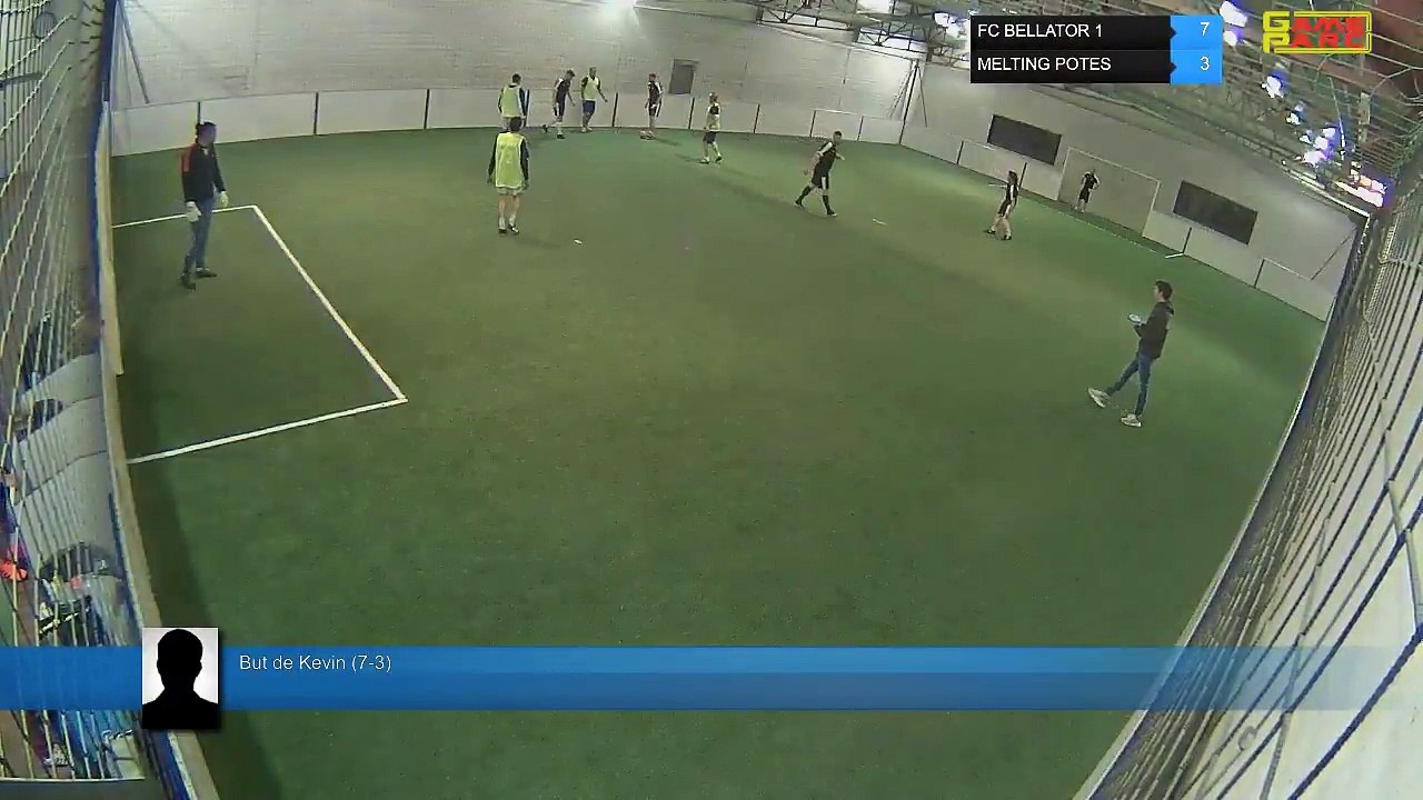 But de Kevin (7-3) - FC BELLATOR 1  Vs MELTING POTES - 26/02/18 20:00 - LIGUE 2 - Poitiers Game Parc