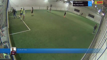 Faute de Tony - FC BELLATOR 1  Vs MELTING POTES - 26/02/18 20:00 - LIGUE 2 - Poitiers Game Parc