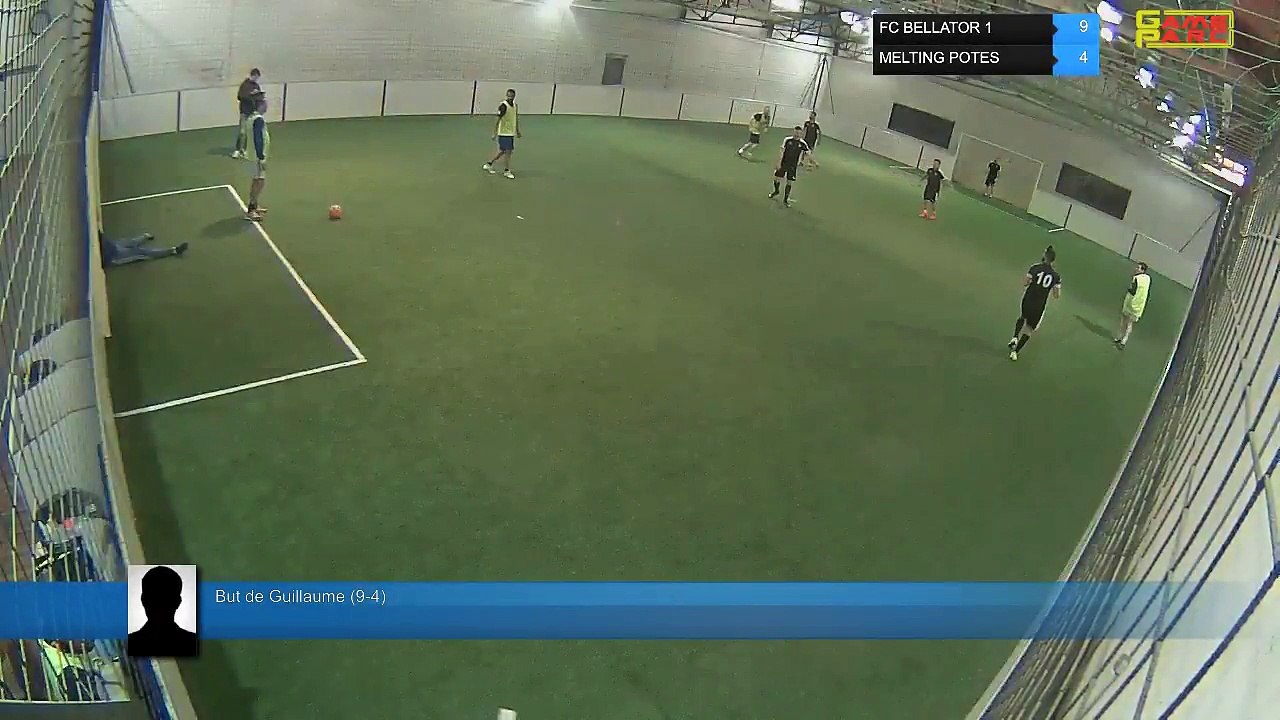 But de Guillaume  (9-4) - FC BELLATOR 1  Vs MELTING POTES - 26/02/18 20:00 - LIGUE 2