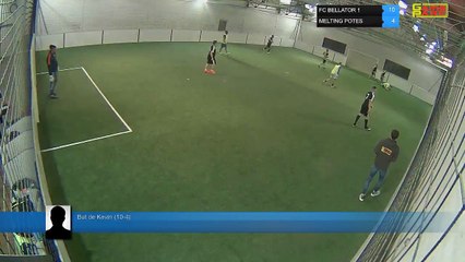 But de Kevin (10-4) - FC BELLATOR 1  Vs MELTING POTES - 26/02/18 20:00 - LIGUE 2