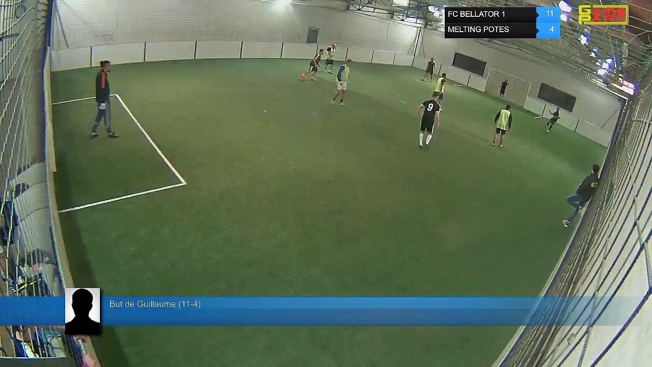 But de Guillaume  (11-4) - FC BELLATOR 1  Vs MELTING POTES - 26/02/18 20:00 - LIGUE 2