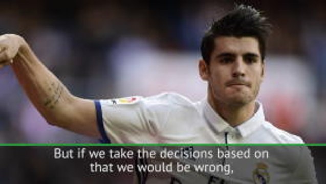 Chelsea's Morata is 'wrong' over Real Madrid career - Zidane