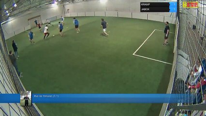 But de Yohann (1-1) - KRAMP Vs JABOX - 26/02/18 21:00 - LIGUE 3 - Poitiers Game Parc