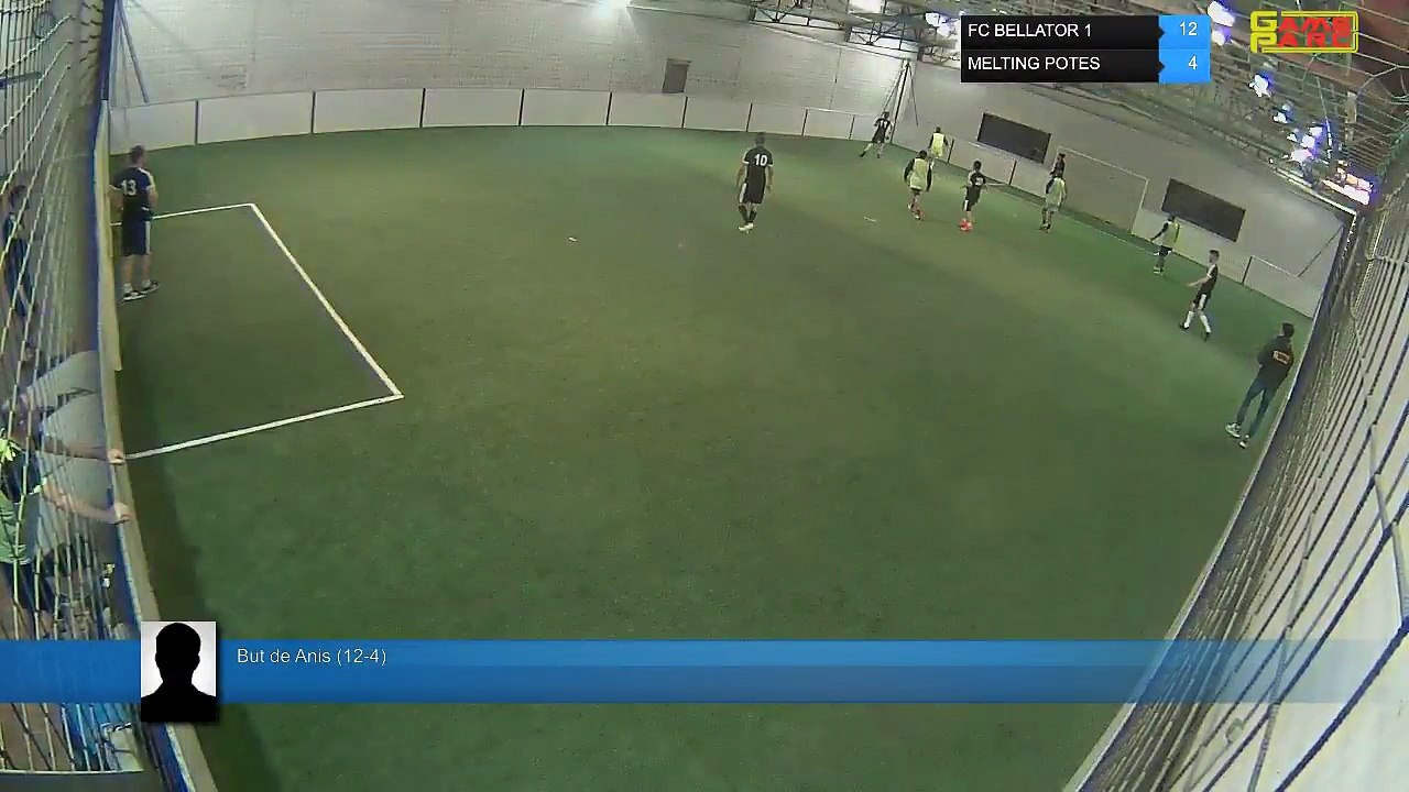But de Anis (12-4) - FC BELLATOR 1  Vs MELTING POTES - 26/02/18 20:00 - LIGUE 2 - Poitiers Game Parc