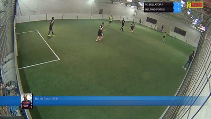 But de Tony (15-5) - FC BELLATOR 1  Vs MELTING POTES - 26/02/18 20:00 - LIGUE 2 - Poitiers Game Parc