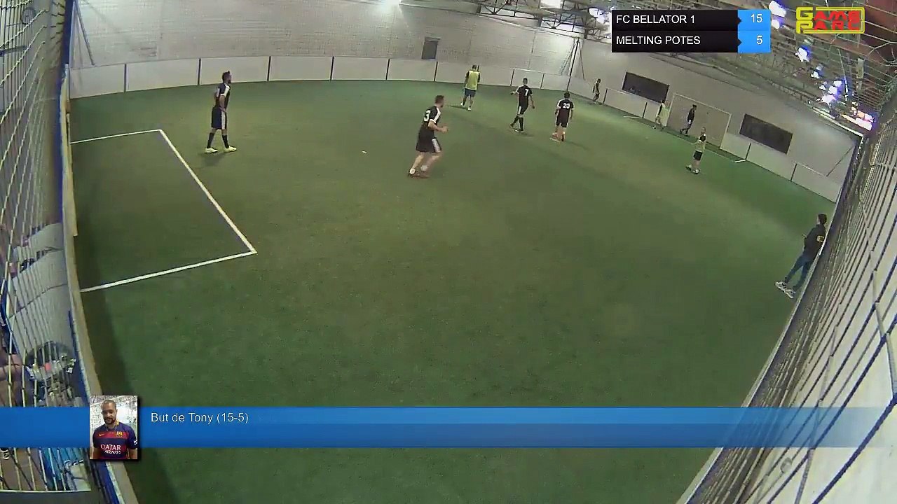But de Tony (15-5) - FC BELLATOR 1  Vs MELTING POTES - 26/02/18 20:00 - LIGUE 2 - Poitiers Game Parc