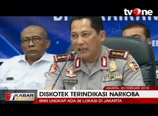 BNN Ungkap Ada 36 Diskotek Terindikasi Narkoba