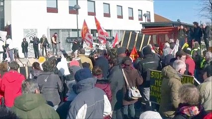Plus de 600 manifestants à Tonnerre pour protester contre le projet de fermeture des urgences de nuit à l'hôpital