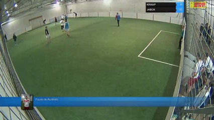 Faute de Aurélien  - KRAMP Vs JABOX - 26/02/18 21:00 - LIGUE 3 - Poitiers Game Parc