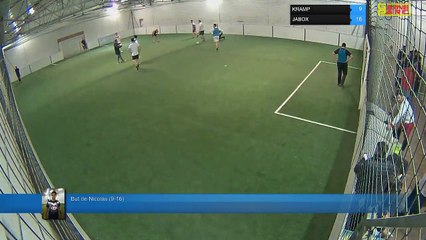 But de Nicolas (9-16) - KRAMP Vs JABOX - 26/02/18 21:00 - LIGUE 3 - Poitiers Game Parc