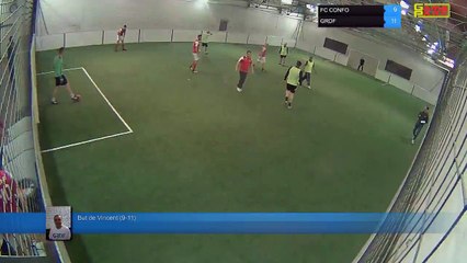 But de Vincent  (9-11) - FC CONFO Vs GRDF - 26/02/18 21:00 - LIGUE 3 - Poitiers Game Parc