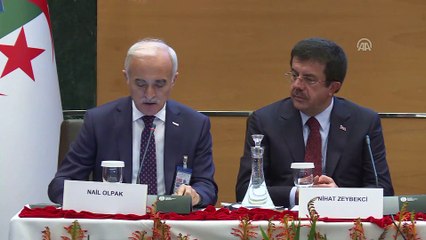 Türkiye-Cezayir İş Forumu - DEİK Başkanı Olpak - CEZAYİR