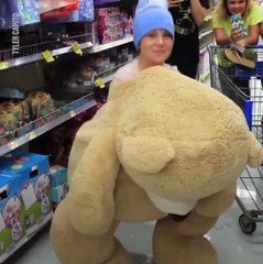 'My sister decided to bring the giant teddy bear to life' Tyler Capito