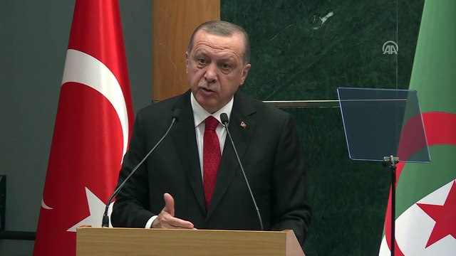 Cumhurbaşkanı Erdoğan: 'Cezayir'le enerji alanında iş birliğimizi süratle ilerletmemiz gerektiğine inanıyorum' - CEZAYİR