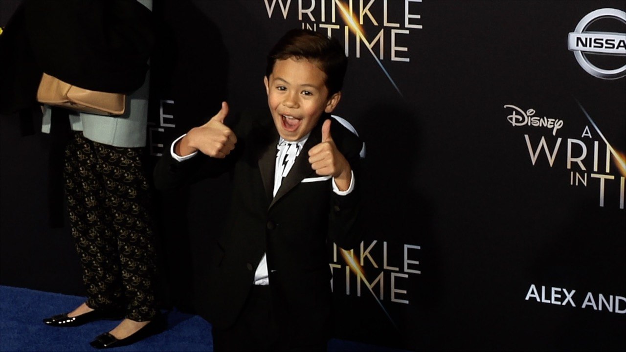Deric McCabe "A Wrinkle in Time" World Premiere