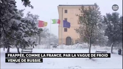 Découvrez ces clichés époustouflants de Rome sous la neige