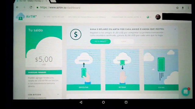 AirTM. Cambia Bitcoin a Paypal - Payza - Payoneer