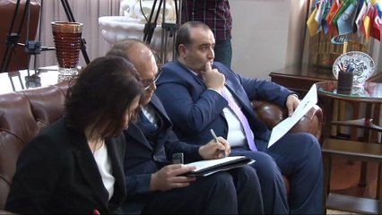 Bakan Eroğlu, Ürdün Ankara Büyükelçisi İsmail İssa Rifaie’ni kabul etti