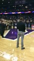 Northwestern University Trombone Choir performs the National Anthem