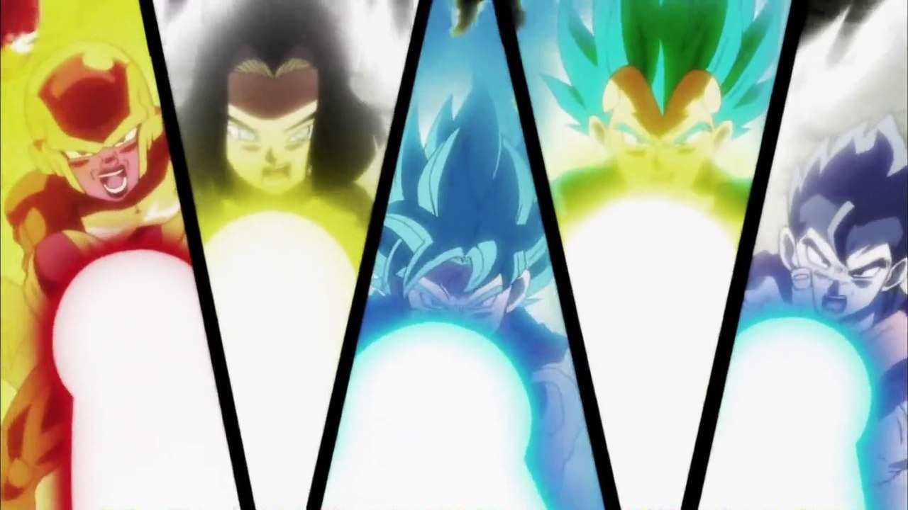 Universe 7's Combined Attack against Anilaza (Subbed)