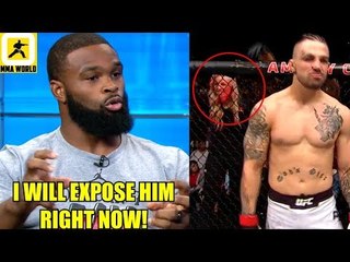 Tyron Woodley Exposes Colby Covington for tweet on Mike Perry's Girlfriend, Edgar,Octagon