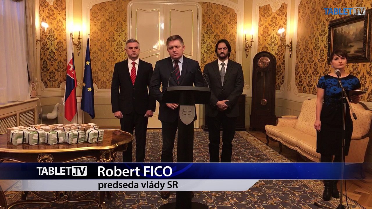 ZÁZNAM: TK R. Fica, R. Kaliňáka a T. Gašpara