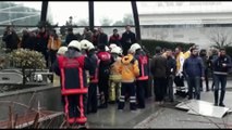 Metro istasyonunda 'yürüyen merdiven' kazası (1) - İSTANBUL