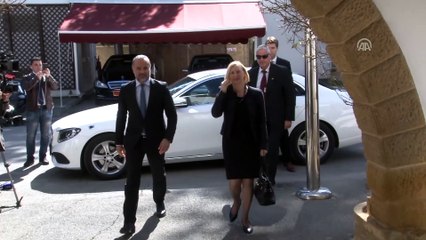 KKTC Cumhurbaşkanı Akıncı BM Temsilcisi Spehar ile görüştü - LEFKOŞA