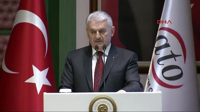 Başbakan Binali Yıldırım Ankara Ticaret Odası Olağan Meclis Toplantısı'na Katıldı
